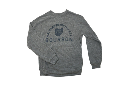 Grey Crewneck Sweatshirt – Watershed Distillery